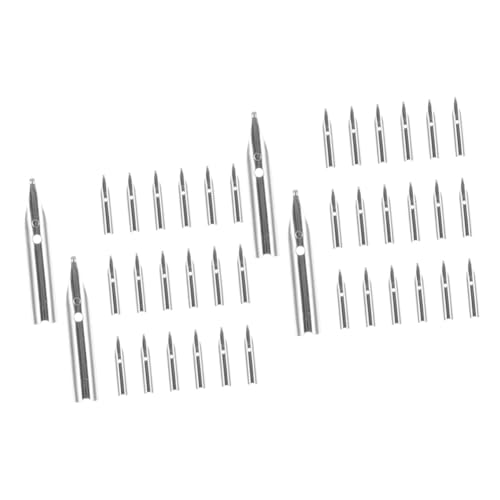 HOODANCOS 2 Sätze Stift Schreibfeder Spitzen Federn Austauschbare Stiftspitzen Austauschbare Federn Kalligraphie Metallfedern Für Füllfederhalter Federn Für Stifte 20 Stück * 2 HOODANCOS 2 Sätze Stift Schreibfeder Spitzen Federn Austauschbare Stiftspitzen Austauschbare Federn Kalligraphie Metallfedern Für Füllfederhalter Federn Für Stifte 20 Stück * 2 von HOODANCOS