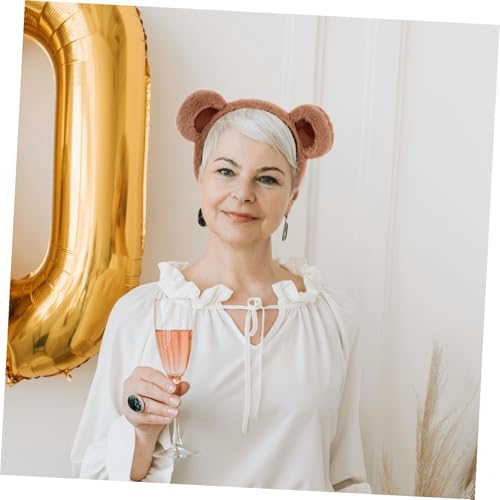HOODANCOS 2 Stück Bärenohren Stirnband aus Weichem Material Verstellbar und Hautfreundlich für Make up und Gesichtsreinigung Vielseitig für Party Cosplay und Alltag Geeignet für Frauen HOODANCOS 2 Stück Bärenohren Stirnband aus Weichem Material Verstellbar und Hautfreundlich für Make up und Gesichtsreinigung Vielseitig für Party Cosplay und Alltag Geeignet für Frauen von HOODANCOS