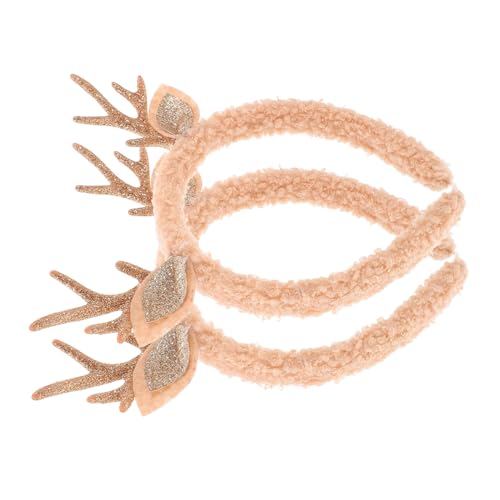 HOODANCOS 2 Stück Geweih Stirnband Rentiergeweih Haarbänder Weihnachts Stirnbänder Feiertags Hirsch Stirnband Weihnachtsschürze Weihnachts Accessoires Haarband Für Weihnachten HOODANCOS 2 Stück Geweih Stirnband Rentiergeweih Haarbänder Weihnachts Stirnbänder Feiertags Hirsch Stirnband Weihnachtsschürze Weihnachts Accessoires Haarband Für Weihnachten von HOODANCOS