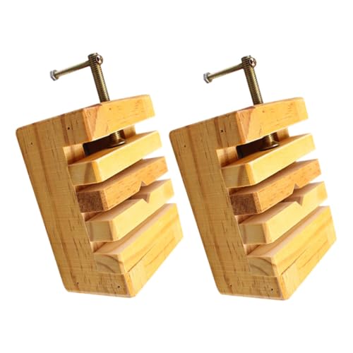 HOODANCOS 2 Stück Holz Siegelbett für Gravuren DIY Skulpturen Ergonomisches Design Einfach zu Reinigen Langlebig und Ästhetisch Kiefernholz Beige HOODANCOS 2 Stück Holz Siegelbett für Gravuren DIY Skulpturen Ergonomisches Design Einfach zu Reinigen Langlebig und Ästhetisch Kiefernholz Beige von HOODANCOS