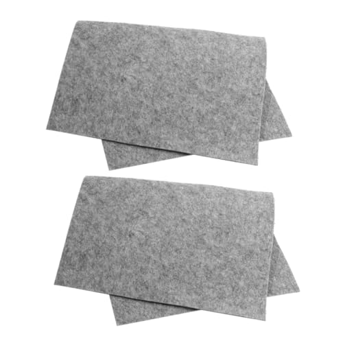 HOODANCOS 2 Stück Kalligraphie-Pad Schreibtisch Matten üben Stoff Zeichnung Büro Malfilz Filzmatte für Kalligrafie Kalligraphie-Kissen Kalligraphie-Schreibblock Tischpolster gefühlt Grau HOODANCOS 2 Stück Kalligraphie-Pad Schreibtisch Matten üben Stoff Zeichnung Büro Malfilz Filzmatte für Kalligrafie Kalligraphie-Kissen Kalligraphie-Schreibblock Tischpolster gefühlt Grau von HOODANCOS