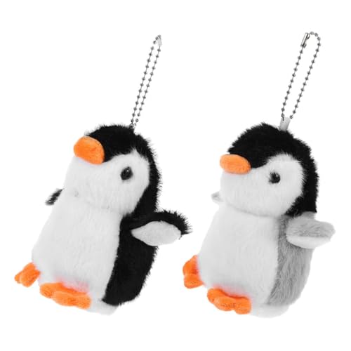 HOODANCOS 2 Stück Kawaii Pinguin Plüsch Schlüsselanhänger Realistische Tier Anhänger für Taschen Rucksäcke und Schlüssel Niedliche für Jungen Schwarz HOODANCOS 2 Stück Kawaii Pinguin Plüsch Schlüsselanhänger Realistische Tier Anhänger für Taschen Rucksäcke und Schlüssel Niedliche für Jungen Schwarz von HOODANCOS