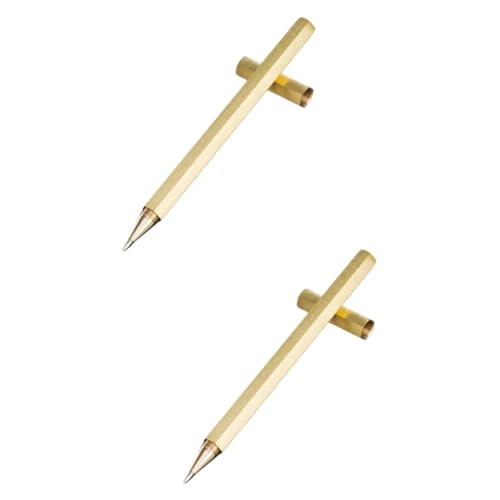 HOODANCOS 2 Stück Messing Gelstift Gel Tintenstifte Füllfederhalter Buchgelstift Vintage Gelstift Schreibstift Schule Student Gelstift Zarter Gelstift Gelstifte Gelstift Für HOODANCOS 2 Stück Messing Gelstift Gel Tintenstifte Füllfederhalter Buchgelstift Vintage Gelstift Schreibstift Schule Student Gelstift Zarter Gelstift Gelstifte Gelstift Für von HOODANCOS