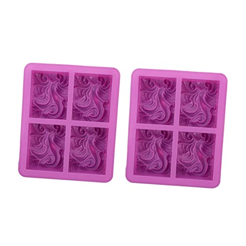 HOODANCOS 2 Stück Silikon Seifenformen im Design für Diy Kuchen und Desserts Lebensmittelechtes Silikon für Handwerksprojekte HOODANCOS 2 Stück Silikon Seifenformen im Design für Diy Kuchen und Desserts Lebensmittelechtes Silikon für Handwerksprojekte von HOODANCOS