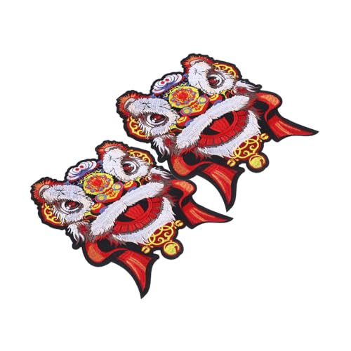 HOODANCOS 2 Stück Stickereiflecken Reparatur Kleidung mächtig Stickereiapplikationen dekorative Patches kleine Kleiderflicken gestickte Aufnäher Flicken aufbügeln Patches nähen Polyester HOODANCOS 2 Stück Stickereiflecken Reparatur Kleidung mächtig Stickereiapplikationen dekorative Patches kleine Kleiderflicken gestickte Aufnäher Flicken aufbügeln Patches nähen Polyester von HOODANCOS