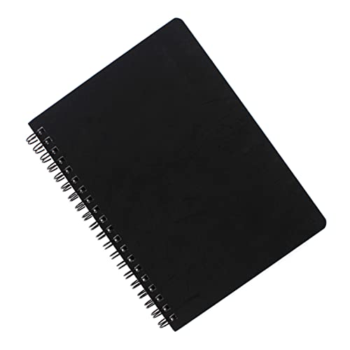 HOODANCOS 2 Stück Vintage Kraftpapier Notizbuch Spiralbindung Skizzenbuch für Zeichnungen und Notizen für DIY Projekte und Kreative Ideen von HOODANCOS