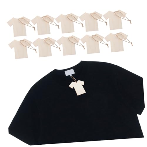 HOODANCOS 20 Stück Diy T Shirt Förmige Leere Etiketten mit Bindfaden für Bekleidungsdekoration Einzelhandelsanzeige und Bastelprojekte HOODANCOS 20 Stück Diy T Shirt Förmige Leere Etiketten mit Bindfaden für Bekleidungsdekoration Einzelhandelsanzeige und Bastelprojekte von HOODANCOS