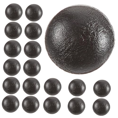 HOODANCOS 20 Stück Holzknöpfe Rund Naturfarben Langlebig DIY Nähknöpfe für Kleidung Strickjacken Blazer Bastelknöpfe für Bekleidung Hüte Gürtel Kinderkleidung von HOODANCOS