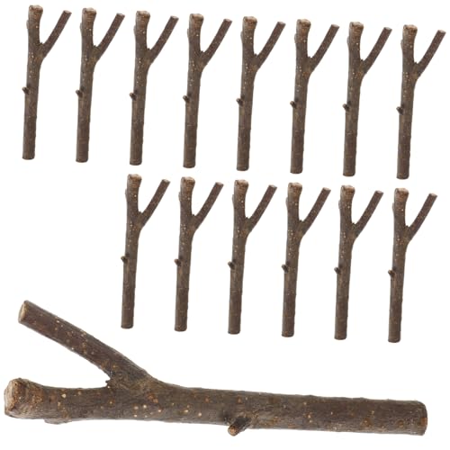 HOODANCOS 20 Stück Holzspäne Astmaterial Naturholzstäbe Hartholzstäbe Stöcke runde Bastelstäbe Treibholz Zweige aus Naturholz Holzzweige stecken Zweige zum Basteln Coffee HOODANCOS 20 Stück Holzspäne Astmaterial Naturholzstäbe Hartholzstäbe Stöcke runde Bastelstäbe Treibholz Zweige aus Naturholz Holzzweige stecken Zweige zum Basteln Coffee von HOODANCOS