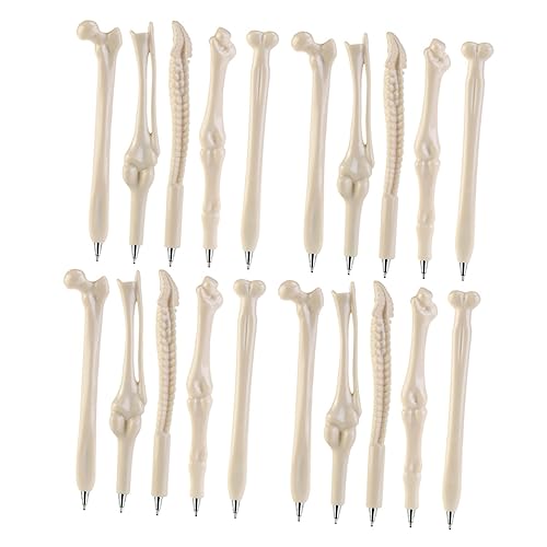 HOODANCOS 20 Stück Knochenstift Skurriles Briefpapier Halloween Stifte Süße Stifte Große Farbform Große Süße Stifte Kugelschreiber Schreibneuheit Skelett Stifte Lustiger Halloween HOODANCOS 20 Stück Knochenstift Skurriles Briefpapier Halloween Stifte Süße Stifte Große Farbform Große Süße Stifte Kugelschreiber Schreibneuheit Skelett Stifte Lustiger Halloween von HOODANCOS