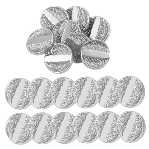 HOODANCOS 20 Stück Retro -mantelknöpfe Tasten Knöpfe Für Mantelkleidung Nähen Bastelknöpfe Ersatzknöpfe Kleiderknöpfe Metallknöpfe Knöpfe Für Bekleidung Silber Zinklegierung HOODANCOS 20 Stück Retro -mantelknöpfe Tasten Knöpfe Für Mantelkleidung Nähen Bastelknöpfe Ersatzknöpfe Kleiderknöpfe Metallknöpfe Knöpfe Für Bekleidung Silber Zinklegierung von HOODANCOS
