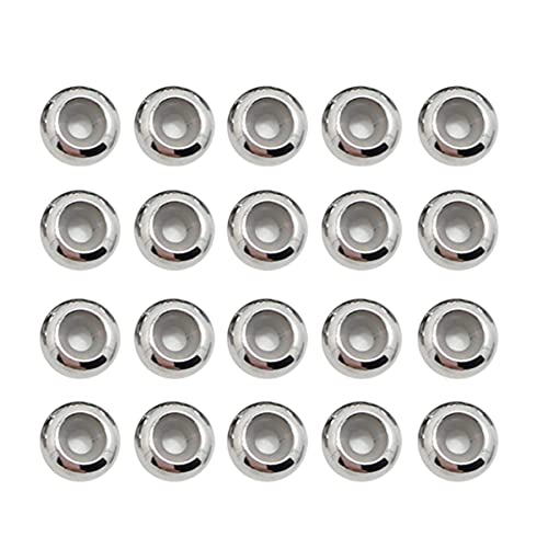 HOODANCOS 20 Stück Spacer Perlen Vintage Stopper Ringe für DIY Armbänder Schmuckherstellung Verrutschen der Perlen zu Verhindern von HOODANCOS