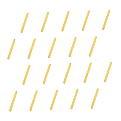 HOODANCOS 20 Stück Teiliges Acryl Eisstiele Spiegel Gold Wiederverwendbar für DIY Eiscreme Kuchen Backzubehör Basteln Party Zubehör HOODANCOS 20 Stück Teiliges Acryl Eisstiele Spiegel Gold Wiederverwendbar für DIY Eiscreme Kuchen Backzubehör Basteln Party Zubehör von HOODANCOS