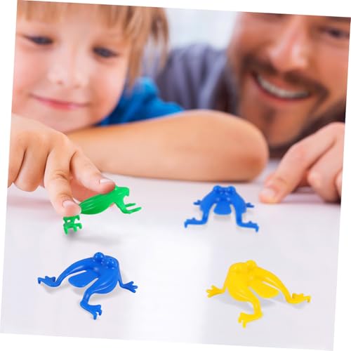 HOODANCOS 20 Stück Teiliges Bunte Hüpf Frosch spielzeuge aus Kunststoff Lustige Party mitgebsel für Kleinkinder und Junge Mädchen als Kindergeburtstagsgeschenk und Karnevalsbelohnung HOODANCOS 20 Stück Teiliges Bunte Hüpf Frosch spielzeuge aus Kunststoff Lustige Party mitgebsel für Kleinkinder und Junge Mädchen als Kindergeburtstagsgeschenk und Karnevalsbelohnung von HOODANCOS