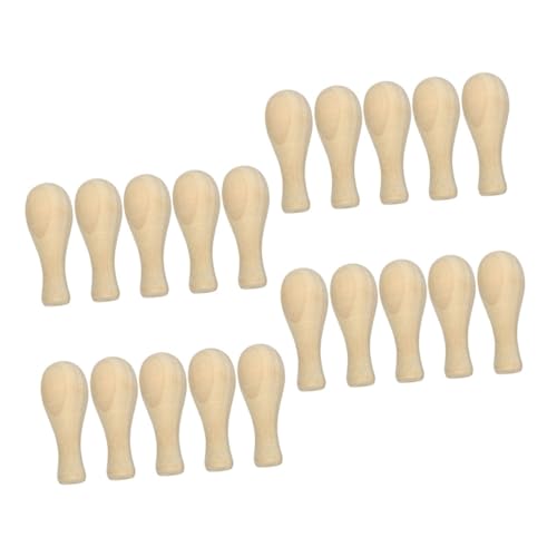 HOODANCOS 20 Stück Teiliges Holzstempelgriff Ersatzgriff für Siegelstempel Komfortabler Halt Einfache Montage Einsetzbar für Hochzeit Geburtstag DIY Bastelbedarf HOODANCOS 20 Stück Teiliges Holzstempelgriff Ersatzgriff für Siegelstempel Komfortabler Halt Einfache Montage Einsetzbar für Hochzeit Geburtstag DIY Bastelbedarf von HOODANCOS