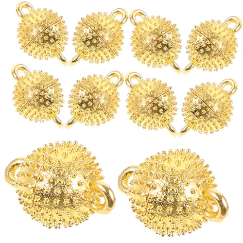 HOODANCOS 20 Stück Teiliges Magnetverschluss Schmuckherstellung Starker Metall-clasp Einfache Montage Geeignet für Halsketten und Armbänder Langlebig Rostfrei für DIY Schmuck und Reparaturen von HOODANCOS