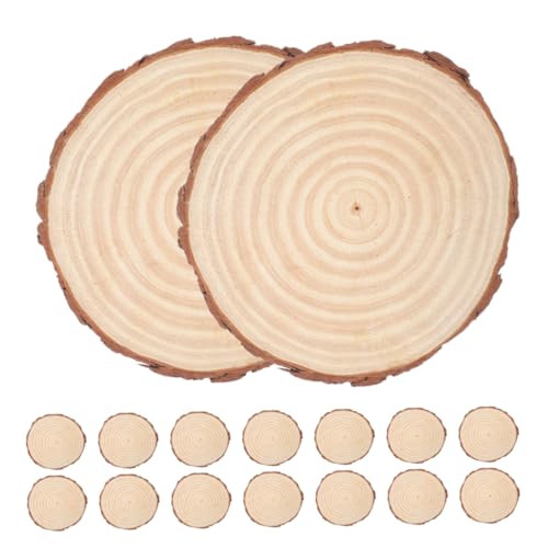 HOODANCOS 20 Stück runde Scheibenverzierung Kreis Handwerk leere Runden unvollendet schmucklos Zeichen DIY unfertige Holzscheibe Holzplatten Holzscheiben für Mittelstücke runde Holzscheiben HOODANCOS 20 Stück runde Scheibenverzierung Kreis Handwerk leere Runden unvollendet schmucklos Zeichen DIY unfertige Holzscheibe Holzplatten Holzscheiben für Mittelstücke runde Holzscheiben von HOODANCOS