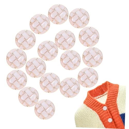 HOODANCOS 20 Weiße Runde Knöpfe: Dekorativer Kunststoffknopf Zum Nähen Von Kleidung, Hüten, Hemden, Jacken, Mänteln, Blusen, Jeans, Kleidern, Dekorationen, Basteln HOODANCOS 20 Weiße Runde Knöpfe: Dekorativer Kunststoffknopf Zum Nähen Von Kleidung, Hüten, Hemden, Jacken, Mänteln, Blusen, Jeans, Kleidern, Dekorationen, Basteln von HOODANCOS