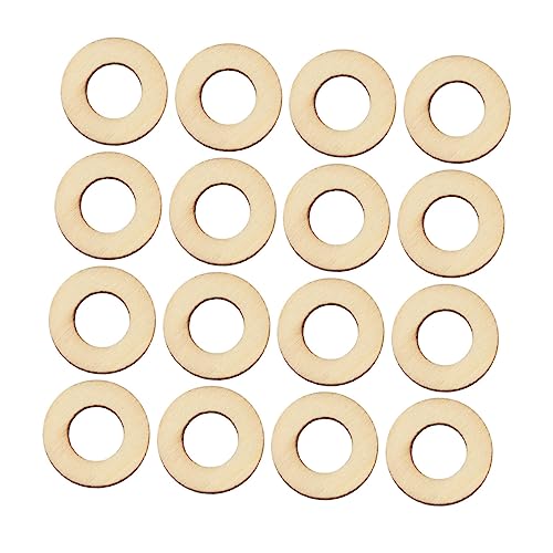 HOODANCOS 200 Stück DIY Bastelzubehör Runde Holzscheiben Natur Holzscheiben für Scrapbooking und Heimdekoration Unvollendete Holzplättchen für Kreative Handarbeiten HOODANCOS 200 Stück DIY Bastelzubehör Runde Holzscheiben Natur Holzscheiben für Scrapbooking und Heimdekoration Unvollendete Holzplättchen für Kreative Handarbeiten von HOODANCOS