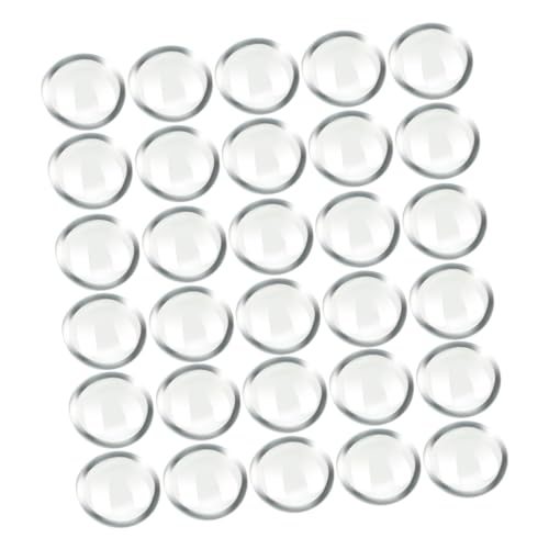 HOODANCOS 200 Stück Klare Glasperlen, Kleine Glaskiesel, Aquarium-, Vase-füllsteine, Diy-bastelperlen, Blumentopfsteine, Aquarium-layout-dekore von HOODANCOS