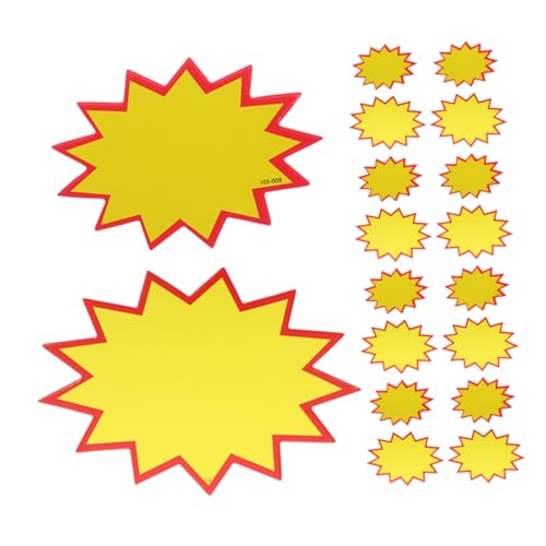 HOODANCOS 200 Stück Preisschild Einzelhandel Für Schmucklos Klein Leere Tags Etiketten Verkaufskarten Papier Yellow HOODANCOS 200 Stück Preisschild Einzelhandel Für Schmucklos Klein Leere Tags Etiketten Verkaufskarten Papier Yellow von HOODANCOS