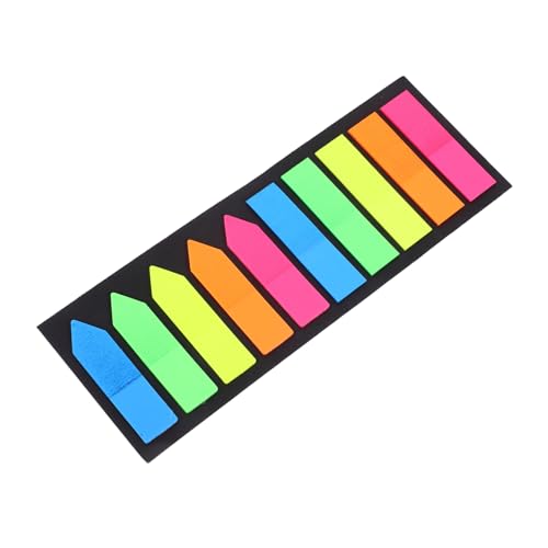 HOODANCOS 2000 Blatt Praktische Haftnotizen Multifunktionale Index Tabs für Schule Büro und Zuhause Selbstklebende Seitenmarker für Dokumente und Bücher Leicht und Sicher Anwendung von HOODANCOS