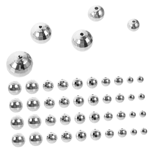 HOODANCOS 200Stücke Disco Ball Perlen Für DIY Schmuckherstellung Glänzende Discokugel Beads Für Armbänder Halsketten Und Ohrringe Und Bastelzubehör von HOODANCOS