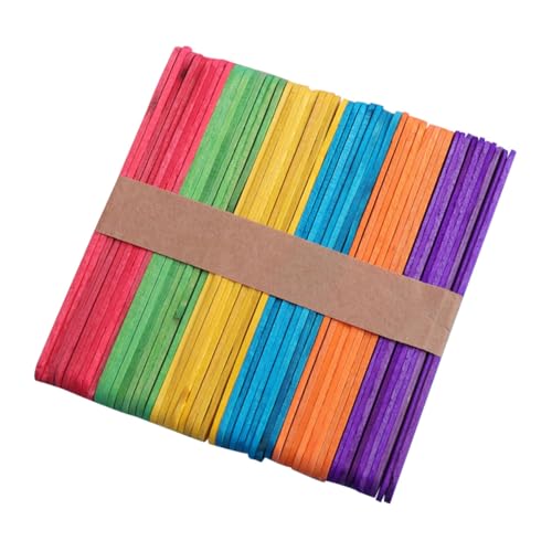 HOODANCOS 200Stücke Holz Eisstäbchen Jumbo Bastelsticks für DIY für Projekte und Hausgemachtes Langlebig und Wiederverwendbar HOODANCOS 200Stücke Holz Eisstäbchen Jumbo Bastelsticks für DIY für Projekte und Hausgemachtes Langlebig und Wiederverwendbar von HOODANCOS