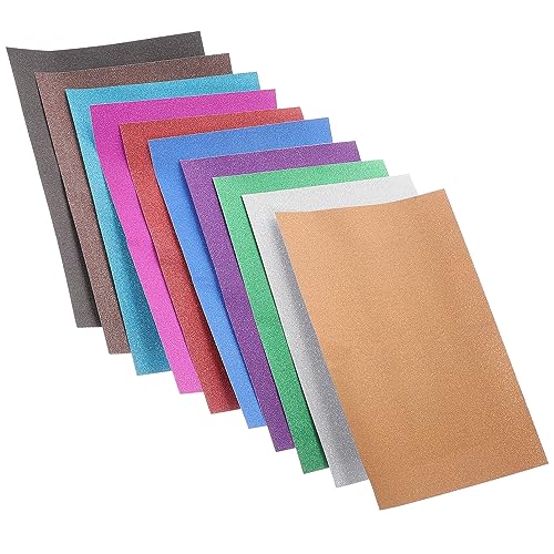 HOODANCOS 20Blätter Selbstklebendes Glitzerpapier Buntes DIY Bastelpapier für Kreative Projekte Glänzendes Glitzerpapier mit Kleber für Schule und Zuhause HOODANCOS 20Blätter Selbstklebendes Glitzerpapier Buntes DIY Bastelpapier für Kreative Projekte Glänzendes Glitzerpapier mit Kleber für Schule und Zuhause von HOODANCOS