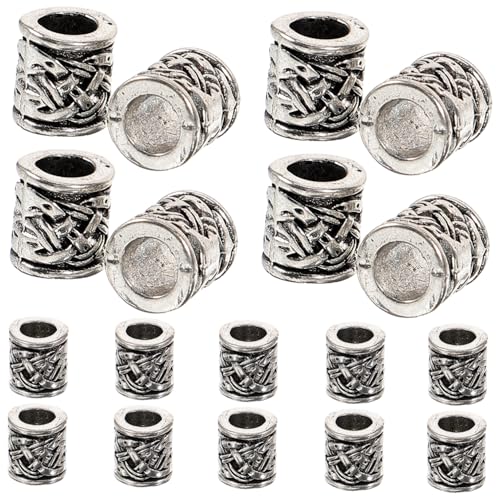 HOODANCOS 20Stücke Abstandshalterperlen für Schmuck DIY für Armbänder Handyanhänger und Mehr Charmante Kreative Perlen für Individuelles Design HOODANCOS 20Stücke Abstandshalterperlen für Schmuck DIY für Armbänder Handyanhänger und Mehr Charmante Kreative Perlen für Individuelles Design von HOODANCOS
