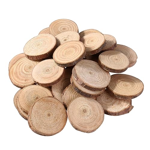 HOODANCOS 20Stücke Runde Holzscheiben Kiefernholz Unbehandelt Beidseitig Poliert für DIY Bastelprojekte Hochzeitsdekoration Tischnummern und Ideen HOODANCOS 20Stücke Runde Holzscheiben Kiefernholz Unbehandelt Beidseitig Poliert für DIY Bastelprojekte Hochzeitsdekoration Tischnummern und Ideen von HOODANCOS