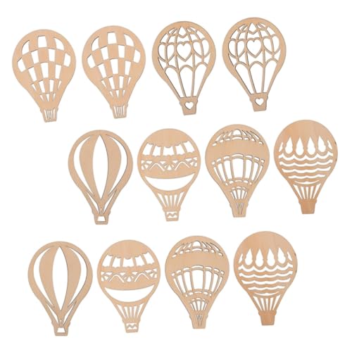 HOODANCOS 24 Stück Teiliges Holzanhänger Heißluftballon Design Kreative DIY Wanddekoration aus Natürlichem Holz Sichere Handgefertigte Graffiti Holzscheiben Deko für Wohnzimmer und HOODANCOS 24 Stück Teiliges Holzanhänger Heißluftballon Design Kreative DIY Wanddekoration aus Natürlichem Holz Sichere Handgefertigte Graffiti Holzscheiben Deko für Wohnzimmer und von HOODANCOS