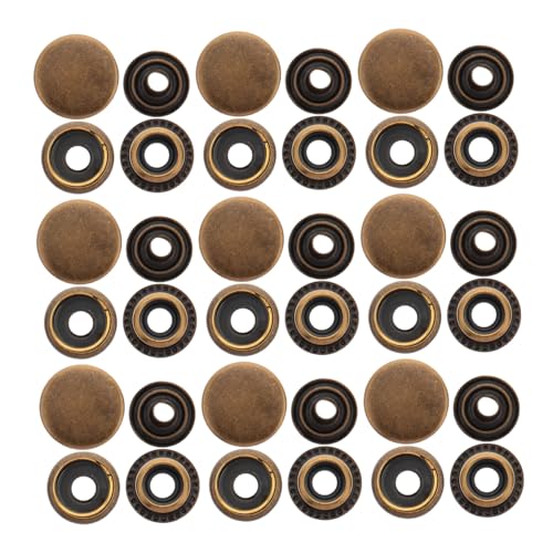 HOODANCOS 25 Sets Metall-druckknöpfe, Marine-boot-druckknöpfe, Druckknöpfe Für Segeltuchzelte, Basteln, Druckknopf-werkzeugsatz, Antike Druckknöpfe, Druckknopf-ersatzsatz HOODANCOS 25 Sets Metall-druckknöpfe, Marine-boot-druckknöpfe, Druckknöpfe Für Segeltuchzelte, Basteln, Druckknopf-werkzeugsatz, Antike Druckknöpfe, Druckknopf-ersatzsatz von HOODANCOS