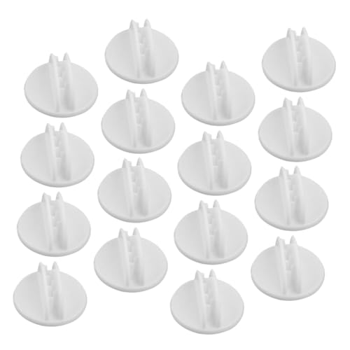 HOODANCOS 25 Stück Kleine Etikettenhalter Clips für Produktbeschilderung Menükarten und Hochzeitsnummern Robust und Vielseitig Einsetzbar für Geschäfte und Veranstaltungen von HOODANCOS