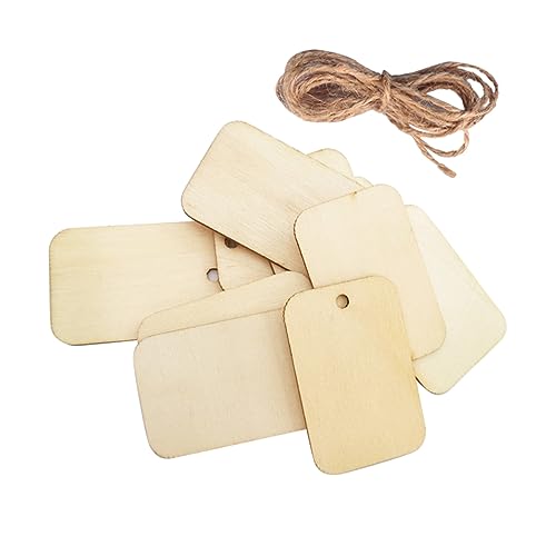 HOODANCOS 250 Stück Holz Hängeetiketten mit Hanfseil Natürliche Holzscheiben für DIY Basteln Hochzeitsdekoration und Heimgestaltung Leicht und Langlebig HOODANCOS 250 Stück Holz Hängeetiketten mit Hanfseil Natürliche Holzscheiben für DIY Basteln Hochzeitsdekoration und Heimgestaltung Leicht und Langlebig von HOODANCOS