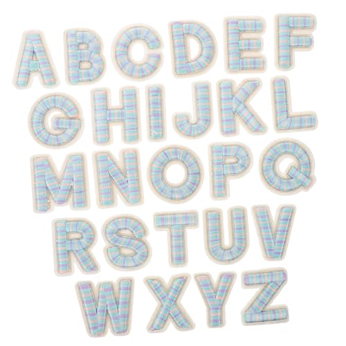 HOODANCOS 26 Stück Alphabet Badge Patch Nähen Stoff-aufkleber-patch Aufnäher Für Kleidungsapplikationen Bestickt Nähzubehör Brief Stickbuchstaben Aufbügeln Farbige Kleidungsflecken Banner HOODANCOS 26 Stück Alphabet Badge Patch Nähen Stoff-aufkleber-patch Aufnäher Für Kleidungsapplikationen Bestickt Nähzubehör Brief Stickbuchstaben Aufbügeln Farbige Kleidungsflecken Banner von HOODANCOS