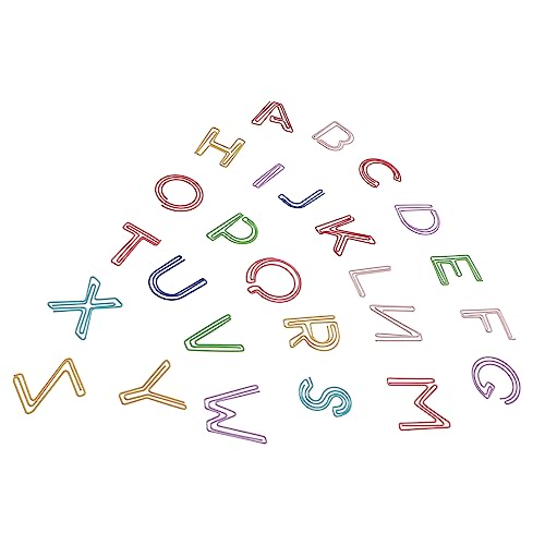 HOODANCOS 26Stück Bunte Metallclips Mehrzweck Binder Clips Kreative Büroklammern für Notizbücher Kalender und Dokumente Auffälliges Design für Zuhause und Büro HOODANCOS 26Stück Bunte Metallclips Mehrzweck Binder Clips Kreative Büroklammern für Notizbücher Kalender und Dokumente Auffälliges Design für Zuhause und Büro von HOODANCOS