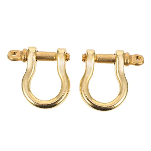 HOODANCOS 2Stücke D Ringe mit Schraube Hufeisenform Robustem Material für DIY Leder Bastelbedarf für Geldbörsen Rucksäcke Hundehalsbänder und Mehr Hochwertige Langlebige HOODANCOS 2Stücke D Ringe mit Schraube Hufeisenform Robustem Material für DIY Leder Bastelbedarf für Geldbörsen Rucksäcke Hundehalsbänder und Mehr Hochwertige Langlebige von HOODANCOS