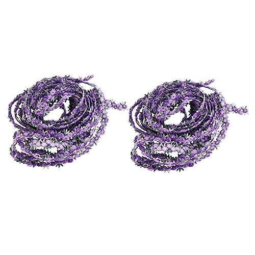 HOODANCOS 2Stücke DIY Blumenmuster Spitzenband für Haarschmuck und Dekoration für Hochzeiten und Bastelprojekte HOODANCOS 2Stücke DIY Blumenmuster Spitzenband für Haarschmuck und Dekoration für Hochzeiten und Bastelprojekte von HOODANCOS