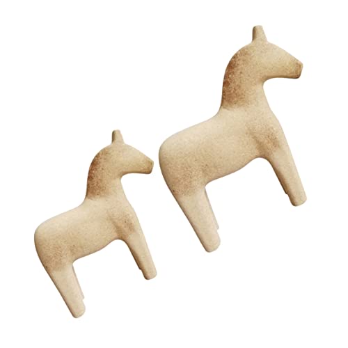 HOODANCOS 2Stücke DIY Holzpferd Ornamente Hölzerne Figuren für DIY für Bastelprojekte und Dekorationen HOODANCOS 2Stücke DIY Holzpferd Ornamente Hölzerne Figuren für DIY für Bastelprojekte und Dekorationen von HOODANCOS