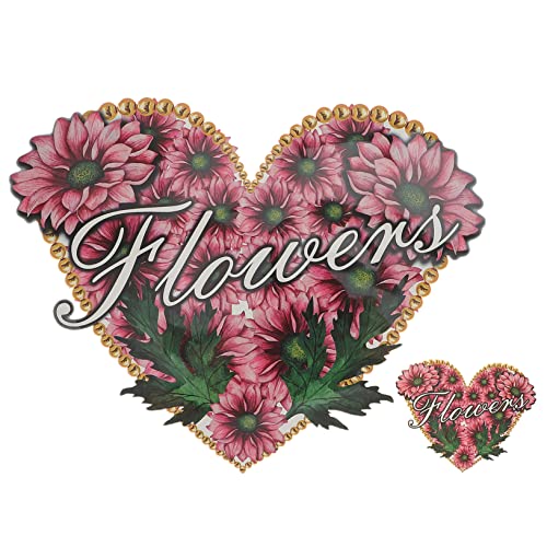HOODANCOS 2Stücke Eisen Aufkleber für Shirts DIY Wärmeübertragungsapplikationen Patches zur Kreativen Kleidungsgestaltung Waschbar und von HOODANCOS