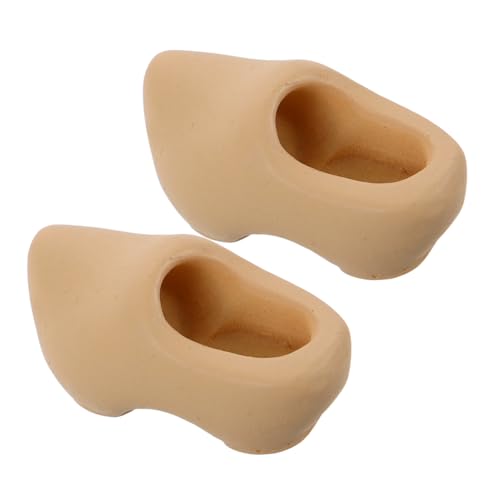 HOODANCOS 2Stücke Holzschuhe Für Puppenhaus Handgefertigte Klompen Holz Dekoration Für Puppenhaus Und Miniaturprojekte HOODANCOS 2Stücke Holzschuhe Für Puppenhaus Handgefertigte Klompen Holz Dekoration Für Puppenhaus Und Miniaturprojekte von HOODANCOS