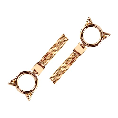 HOODANCOS 2Stücke Katzenkopf Design Knöpfe Metallverschluss DIY Zubehör für Taschen und Koffer Langlebig und Robust für Armbänder und Mehr HOODANCOS 2Stücke Katzenkopf Design Knöpfe Metallverschluss DIY Zubehör für Taschen und Koffer Langlebig und Robust für Armbänder und Mehr von HOODANCOS