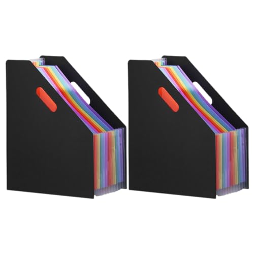 HOODANCOS 2Stücke Ordner Organizer aus Strapazierfähigem für Büro Schule und Zuhause Farbenfrohes Design für Effektive Ablage und Aufbewahrung HOODANCOS 2Stücke Ordner Organizer aus Strapazierfähigem für Büro Schule und Zuhause Farbenfrohes Design für Effektive Ablage und Aufbewahrung von HOODANCOS