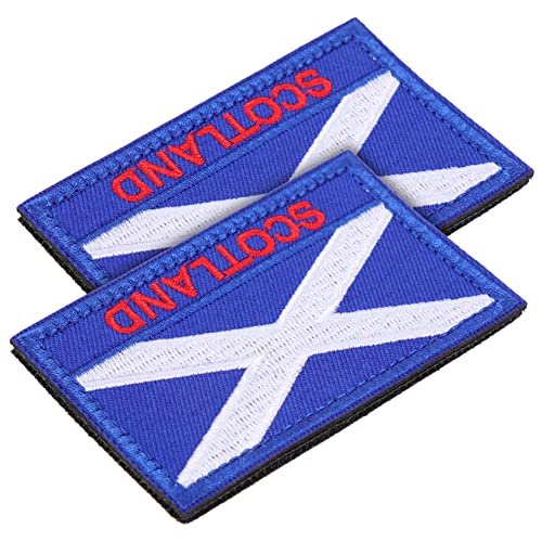 HOODANCOS 2Stücke Schottische Flagge Aufnäher Patches für Kleidung und Rucksäcke Einfach Anzubringen Langlebig und Waschbar für Festivals und Partys HOODANCOS 2Stücke Schottische Flagge Aufnäher Patches für Kleidung und Rucksäcke Einfach Anzubringen Langlebig und Waschbar für Festivals und Partys von HOODANCOS