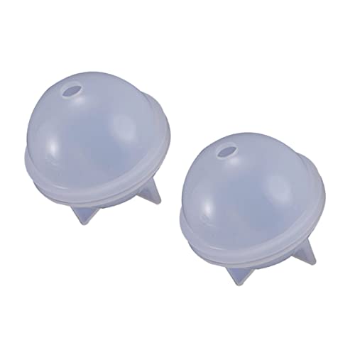 HOODANCOS 2Stücke Silikon Kugel Formen Epoxidharz Gießformen für DIY Schmuck Fondant und Kuchen Dekoration Leicht zu Reinigen für Partys HOODANCOS 2Stücke Silikon Kugel Formen Epoxidharz Gießformen für DIY Schmuck Fondant und Kuchen Dekoration Leicht zu Reinigen für Partys von HOODANCOS