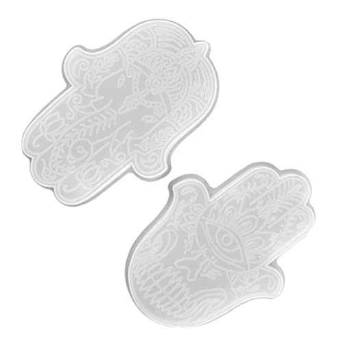 HOODANCOS 2Stücke Silikonformen Hand Bastelformen für Epoxidharz DIY Dekorationsmold Wiederverwendbar und Langlebig Geeignet für Kreative Projekte und Handarbeiten HOODANCOS 2Stücke Silikonformen Hand Bastelformen für Epoxidharz DIY Dekorationsmold Wiederverwendbar und Langlebig Geeignet für Kreative Projekte und Handarbeiten von HOODANCOS