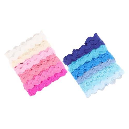 HOODANCOS 2Stücke Wellenband Geschenkband für Verpackung und DIY Dekoration Farben für Hochzeiten Partys Weihnachtsfeiern und Mehr HOODANCOS 2Stücke Wellenband Geschenkband für Verpackung und DIY Dekoration Farben für Hochzeiten Partys Weihnachtsfeiern und Mehr von HOODANCOS