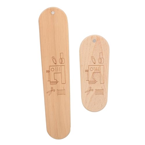 HOODANCOS 2pcs Schneidere Klapper -bügelwerkzeuge, Die Messen Holzklapper Zum Drücken Von Naht -bügelwerkzeugen Naht Quilt -werkzeug von HOODANCOS