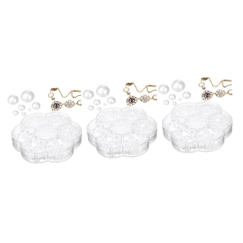 HOODANCOS 3 Boxen Kunstperlen-accessoires Nagel Flache Rückenperle Perlenhandwerk Dekorieren Halbperlen Schmuck Perlen Für Make-up Herstellung Zubehör Wohnung Abs HOODANCOS 3 Boxen Kunstperlen-accessoires Nagel Flache Rückenperle Perlenhandwerk Dekorieren Halbperlen Schmuck Perlen Für Make-up Herstellung Zubehör Wohnung Abs von HOODANCOS